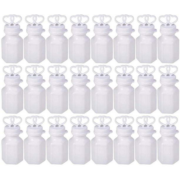 48 DOUBLE HEART BOTTLES BUBBLE BUBBLES WEDDING PARTY FAVORS FAST FREE SHIPPING